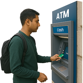 3 Free ATM Withdrawals Abroad